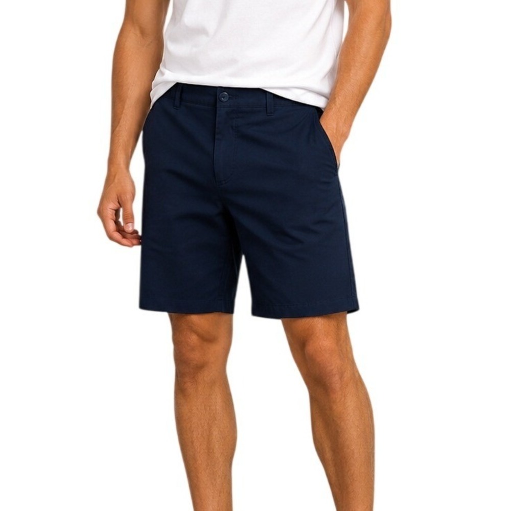 Oakley Navy Blue Golf Shorts Regular Fit Men's 38
